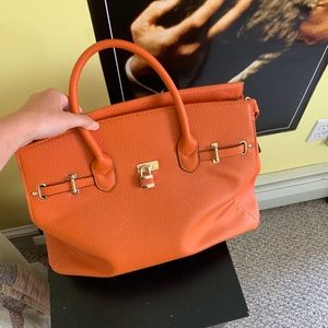 Orange purse